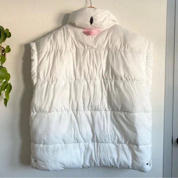 FP Movement In A Bubble Puffer Vest in White - Picture 5 of 7